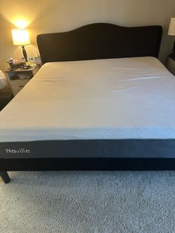 King size Bed + mattress