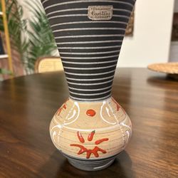 Vintage Carstens West German Pottery Vase 