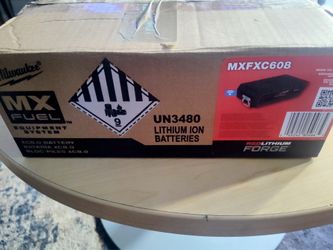Brand new in box MX Fuel red lithium Forge equipment battery