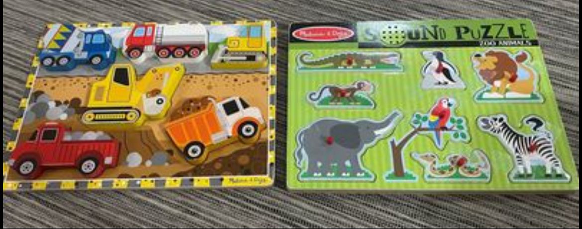 Melissa and Doug puzzles