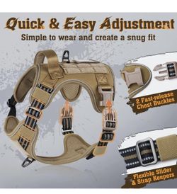 ADJUSTABLE DOG HARNESS