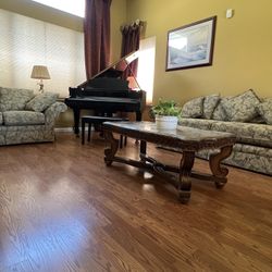 Couch And Center Coffee Table