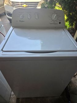 Whirlpool washer runs great.