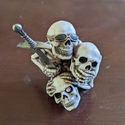 Skull Paper Weight / Letter Opener