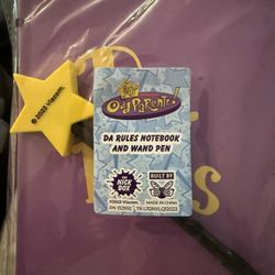 Nickelodeon Fairly Odd Parents Da Rules Notebook And Wand Pen Brand New Culturefly