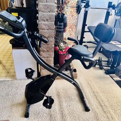 Exercise Pedal Bike With Arm Attachment 