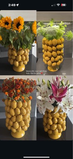 Limoncello vase
