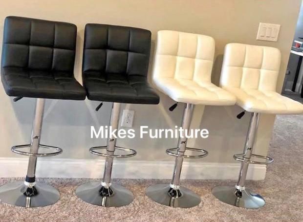 New Adjustable Bar Stools, barstools, barstool, bar stool, Sillas, Dining Chairs, chair, chairs, cadeiras (6 Colors Red, Black, White, Brown, Gray)