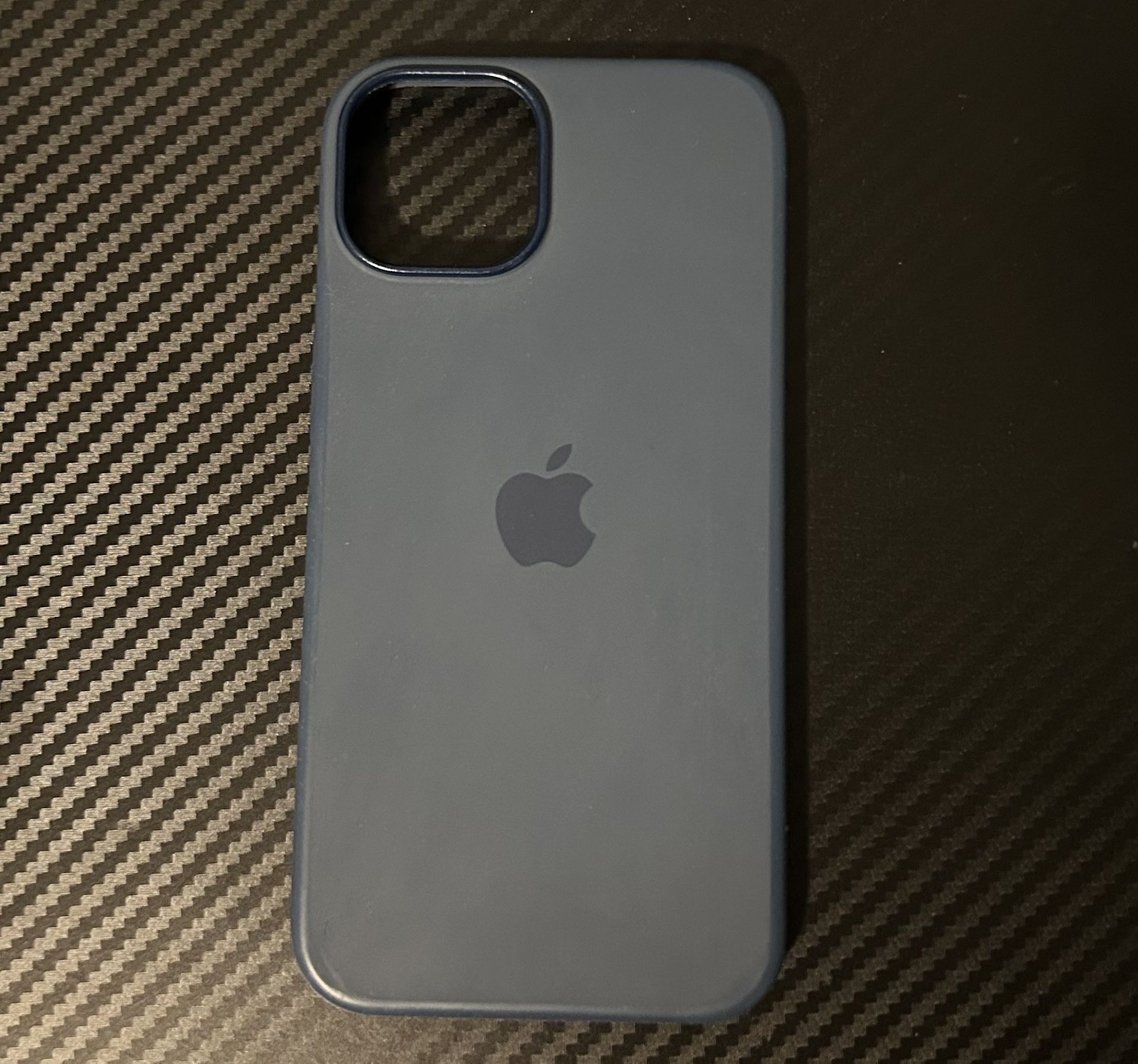 Apple iPhone 14 Blue Silicone case