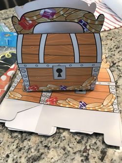 Pirate party - gift boxes - 9 total - $10