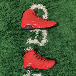 NEW NIKE AIR JORDAN 9 RETRO CHILE RED SIZE 12