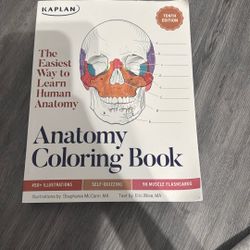 Anatomy Coloring Book 