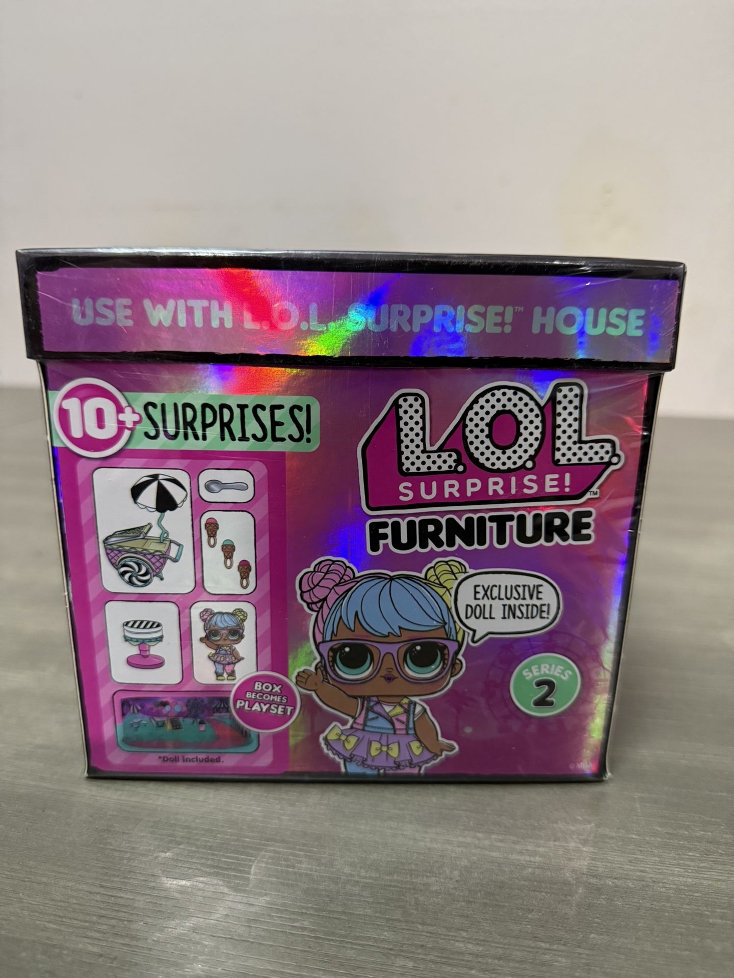Lol Surprise Furniture Ice Cream Pop-Up With Bon Bon & 10+ Surprises 564911