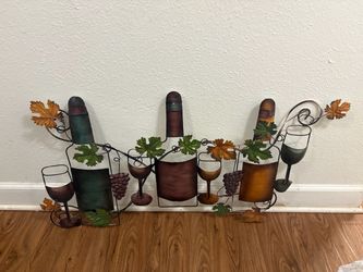 Outside wine decoration