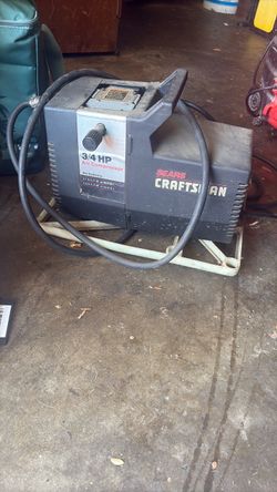 Sears Craftsman 3/4 HP Air Compressor