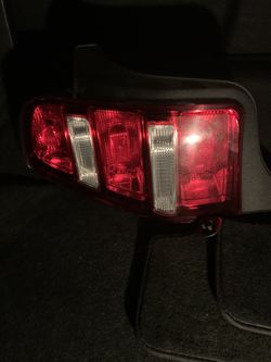 2012 to 2014 tail lights for a Ford Mustang