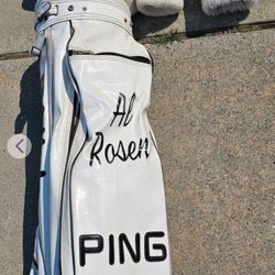 Al Rosen’s Bag + Wife’s Clubs