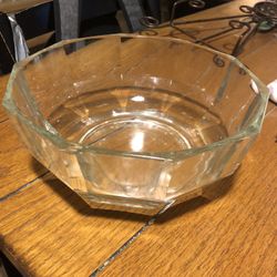 Vintage Mid Century 9 Inch Serving Bowl 