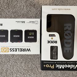 Rode Videomic pro+ & Rode Wireless Go gen 3 system