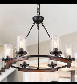 Wagon Wheel Chandelier