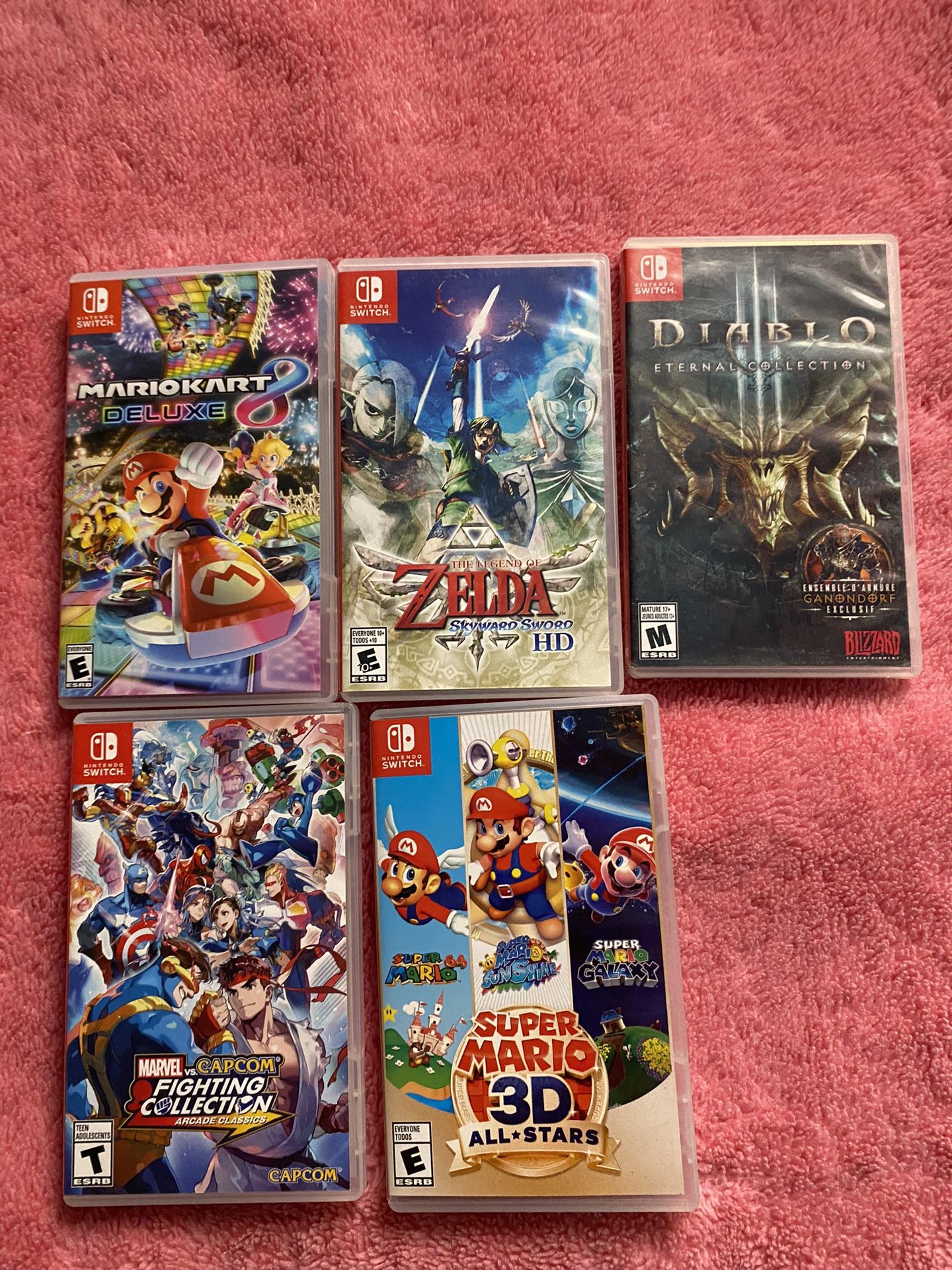 Switch Games Read Description