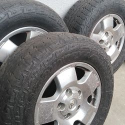 Ironman tires and rims, 275 / 65 R18. 116T