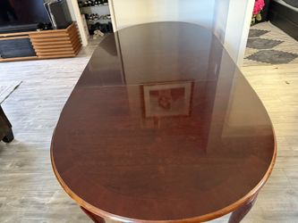 Dining Table With Six Chairs