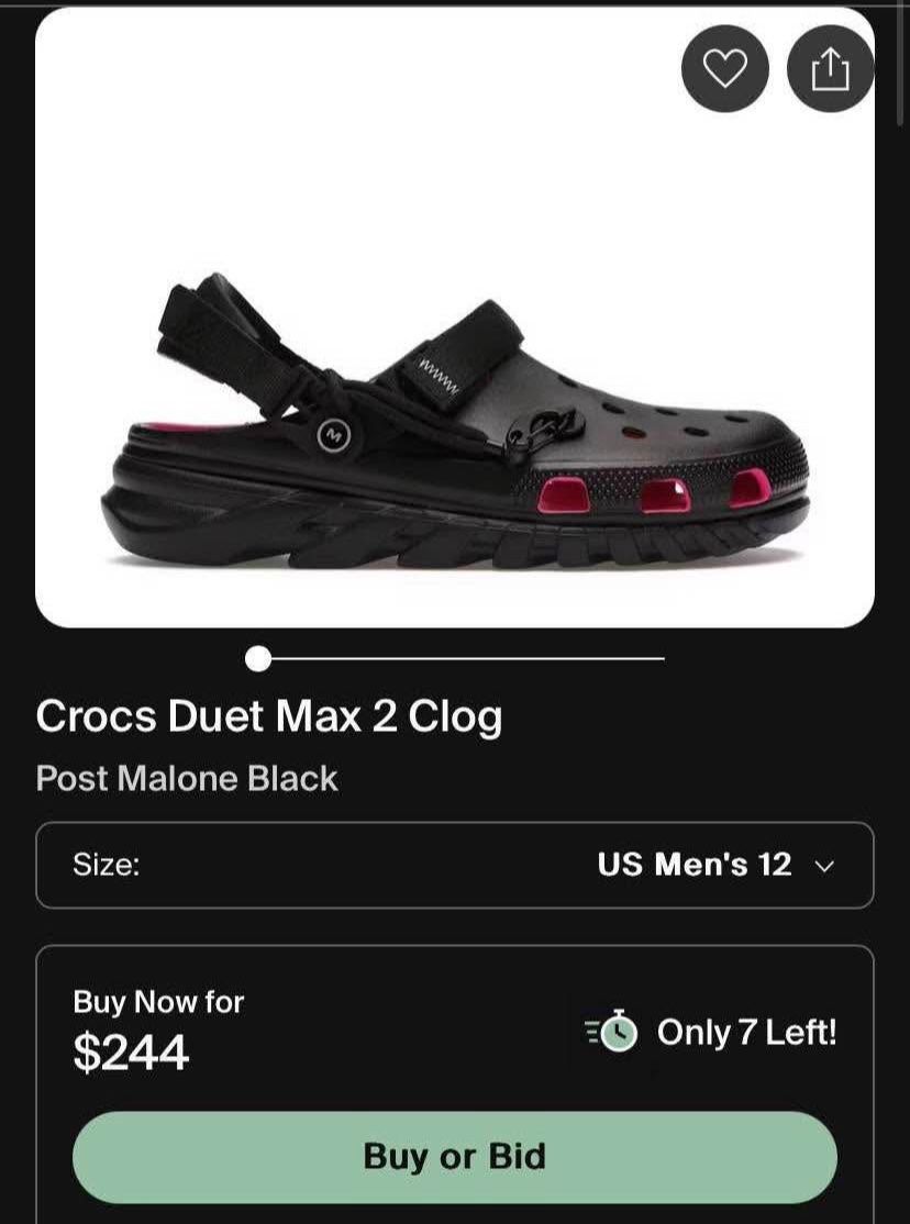 Crocs Duet Max Clogs