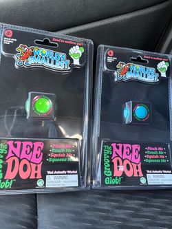 World's Smallest Nee Doh Groovy Glob 2-Pack