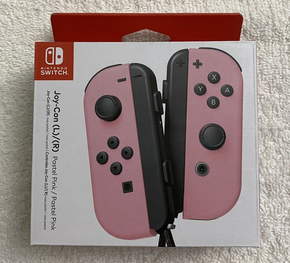 Joy-Con Pastel Pink Brand New Sealed