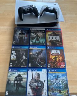 PS5 Console + 5 Games