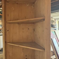 Corner End Shelf/cabinet 