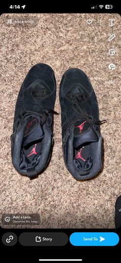 Jordan 8 Black Cement
