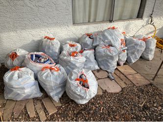 15 bags of Aluminum Cans