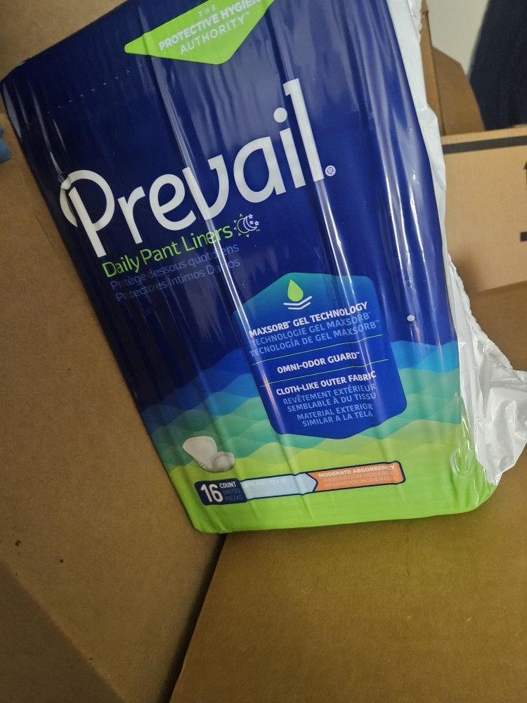 Prevail Shaped Daily Pads 2xl