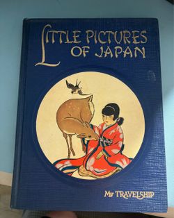 Vintage 1954 Little Pictures of Japan book