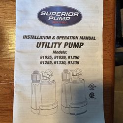 Submersible pump for small ponds and pools
