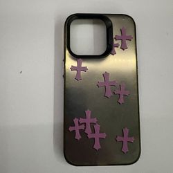 iPhone 14 Pro “pink cross” case (willing to negotiate price)
