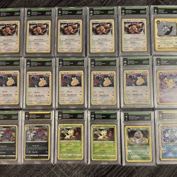 Pokemon Graded Slabs 