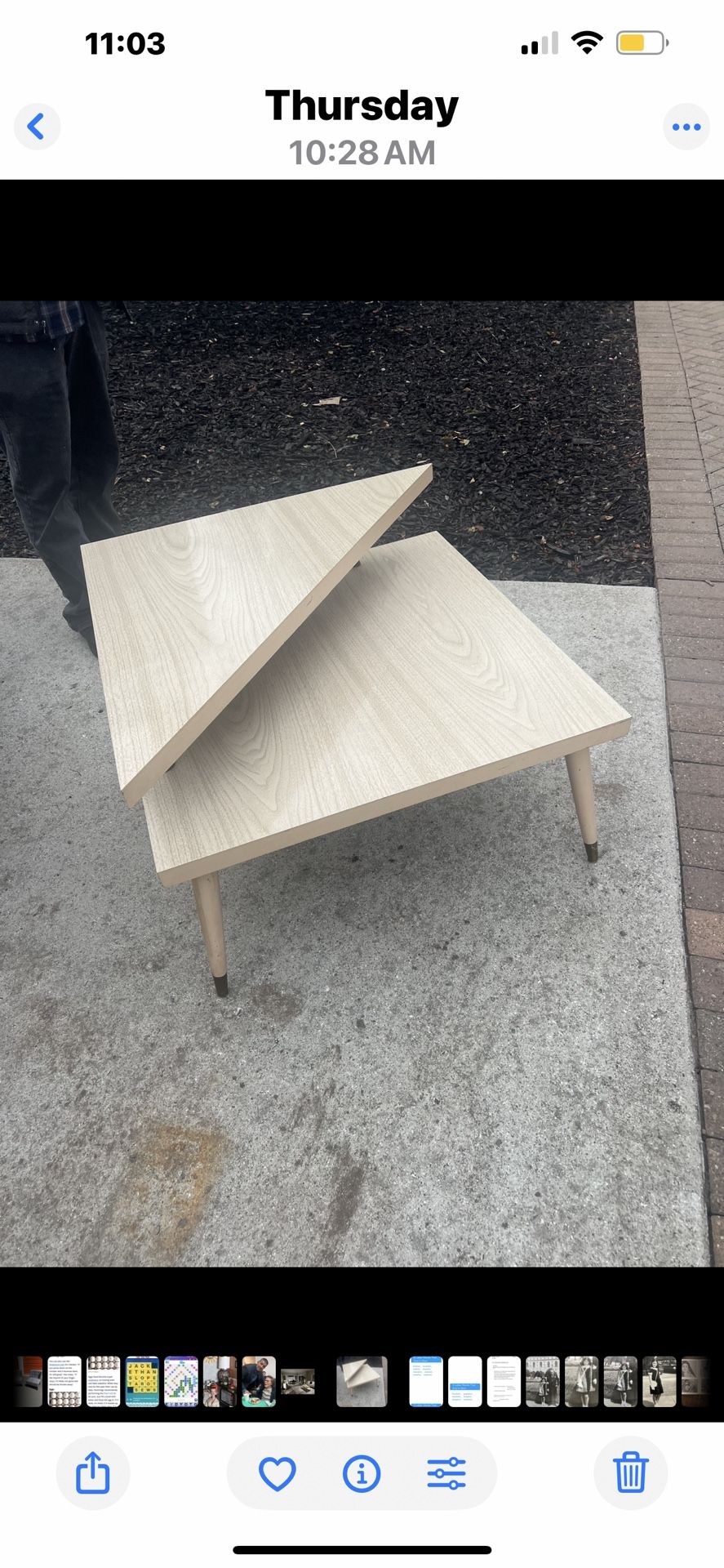 Mid Century Side Table