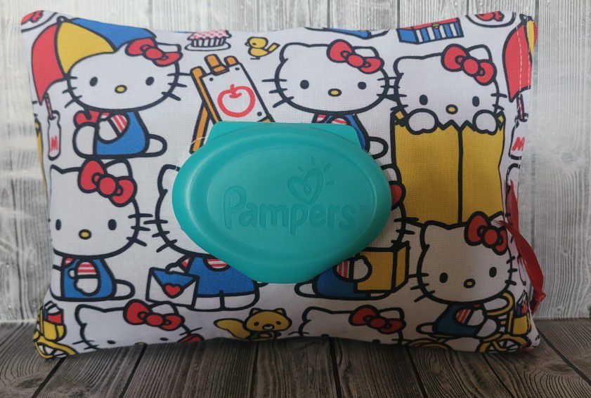Hello Kitty Pampers Wipes Cover 