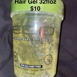 Large Container Of Hair Gel