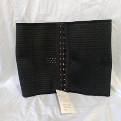 SAY FUT Women Mesh Waist Trainer Corset | Black | 3XL | 3662 NWT