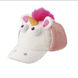 Universal Studios Japan Despicable Me Fluffy Unicorn Hat – Adjustable One Size – New with Tags