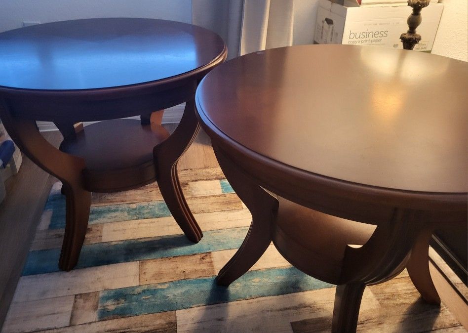 HOMELEGANCE AVALON ROUND END TABLEs