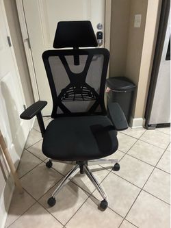 Moving Sale - Ergonomic Mesh Office Chair with Headrest - $75 OBO