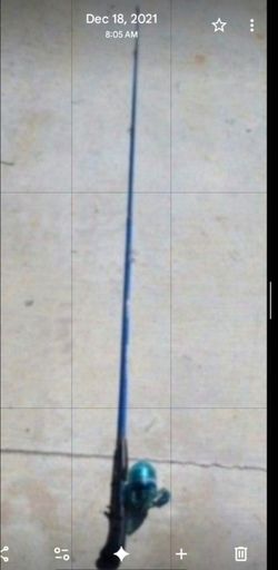 Fishing pole & reel, see 2 pics