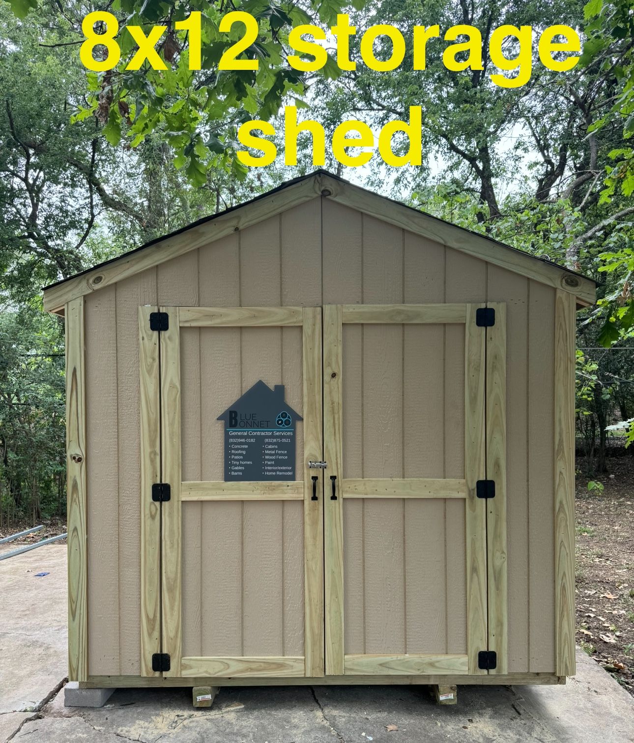 Blue Bonnet Sheds 