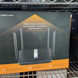 Privacy hero WiFi 6vpn Router