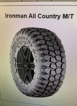 37x12.50R17 IRONMAN M/T